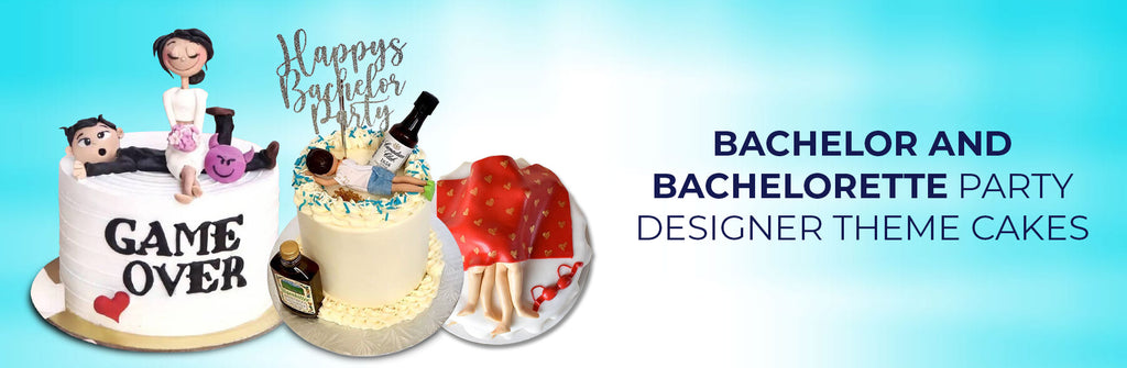 Order Online Bachelor and Bachelorette Party Designer Theme Cakes