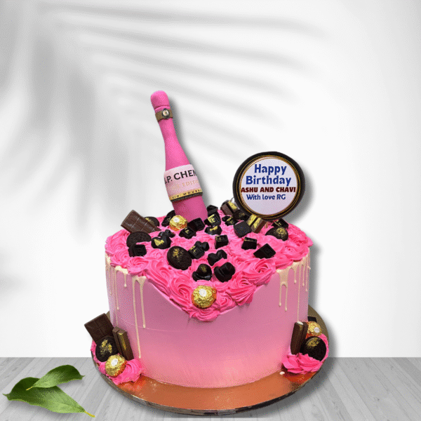 Bottled Up Bliss Cake