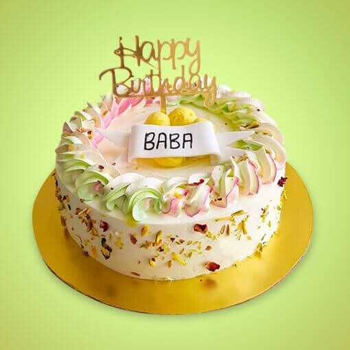 Rasmalai Cake for Mom Birthday