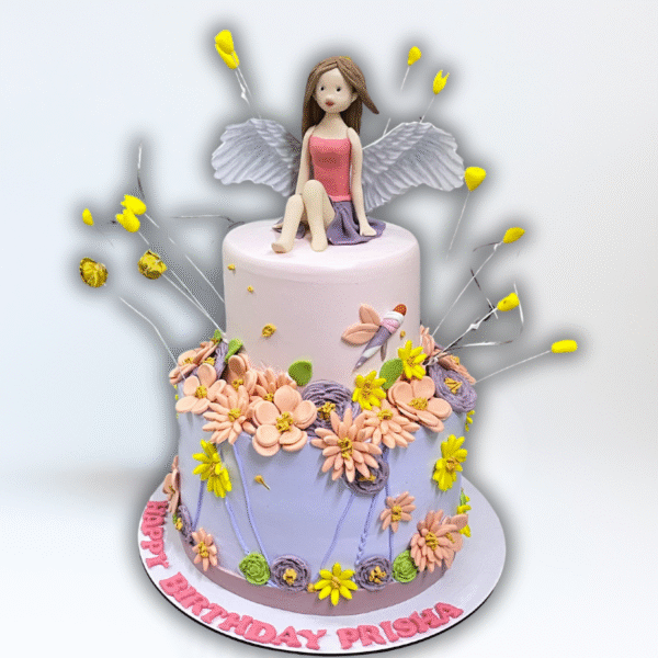 Enchanted Doll Theme Cake For Girls