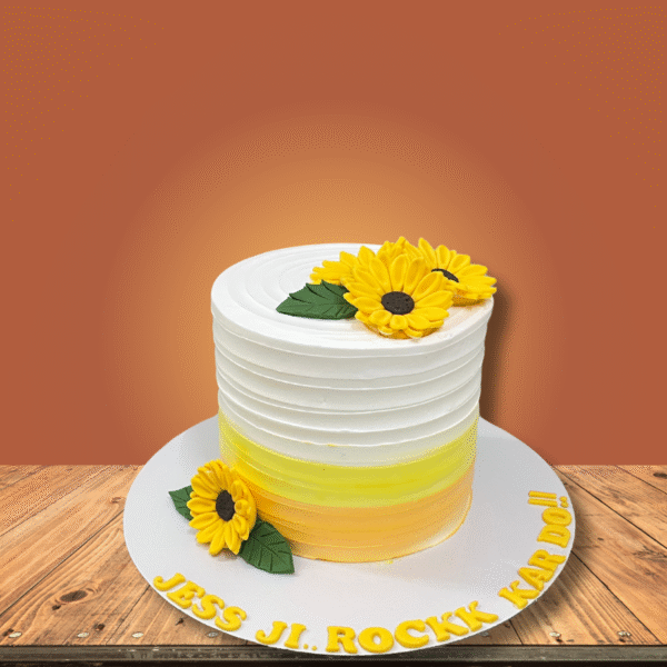 Sunflower Bliss Cake For Mom