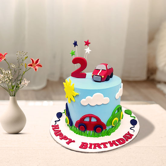 Birthday Racer Delight Cake