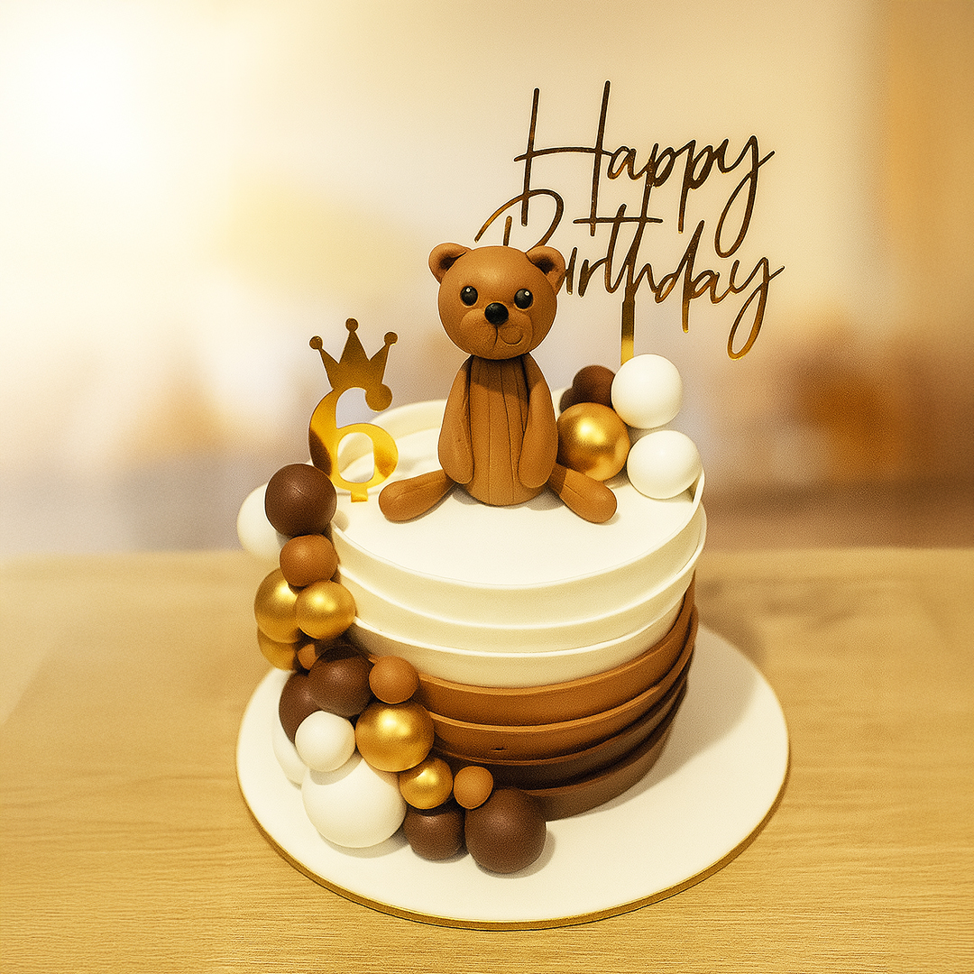 Teddy Bear Delight Cakes