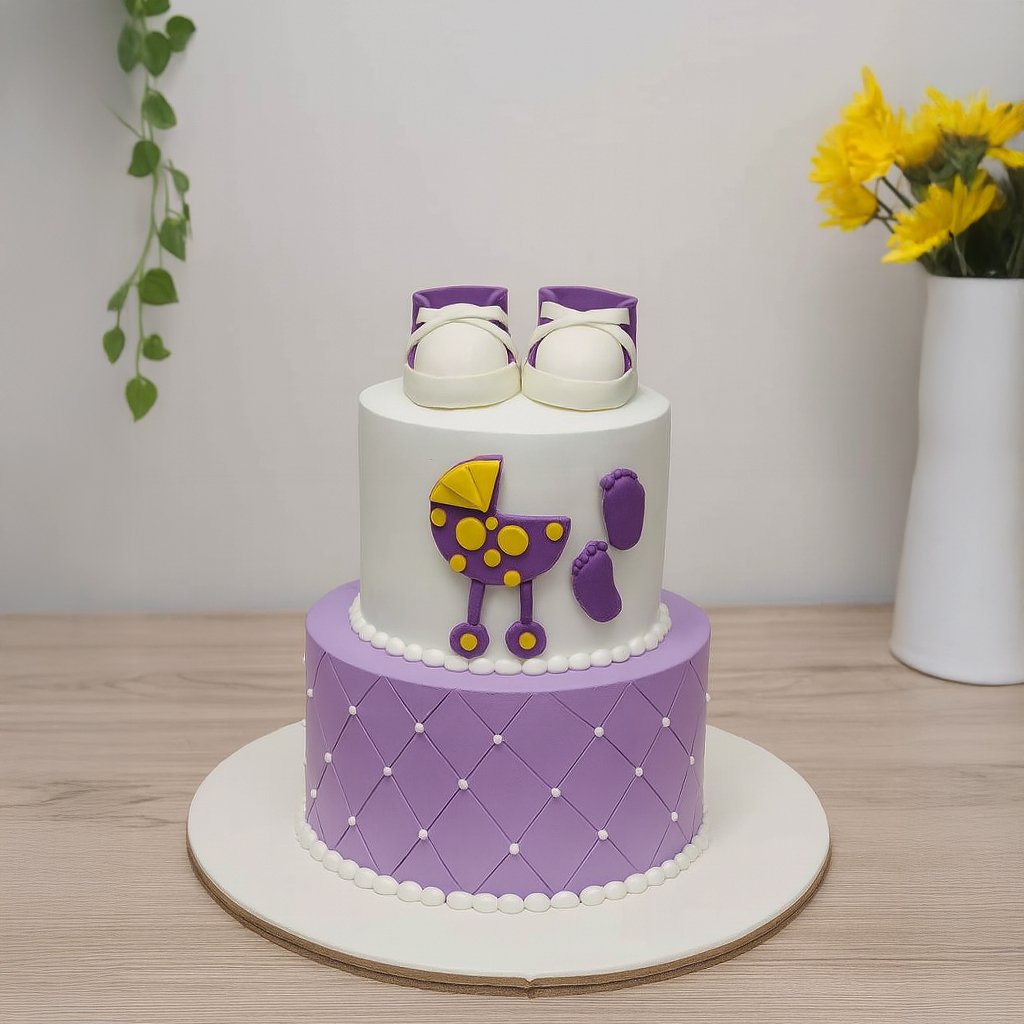 Lavender Dreams Baby Cake