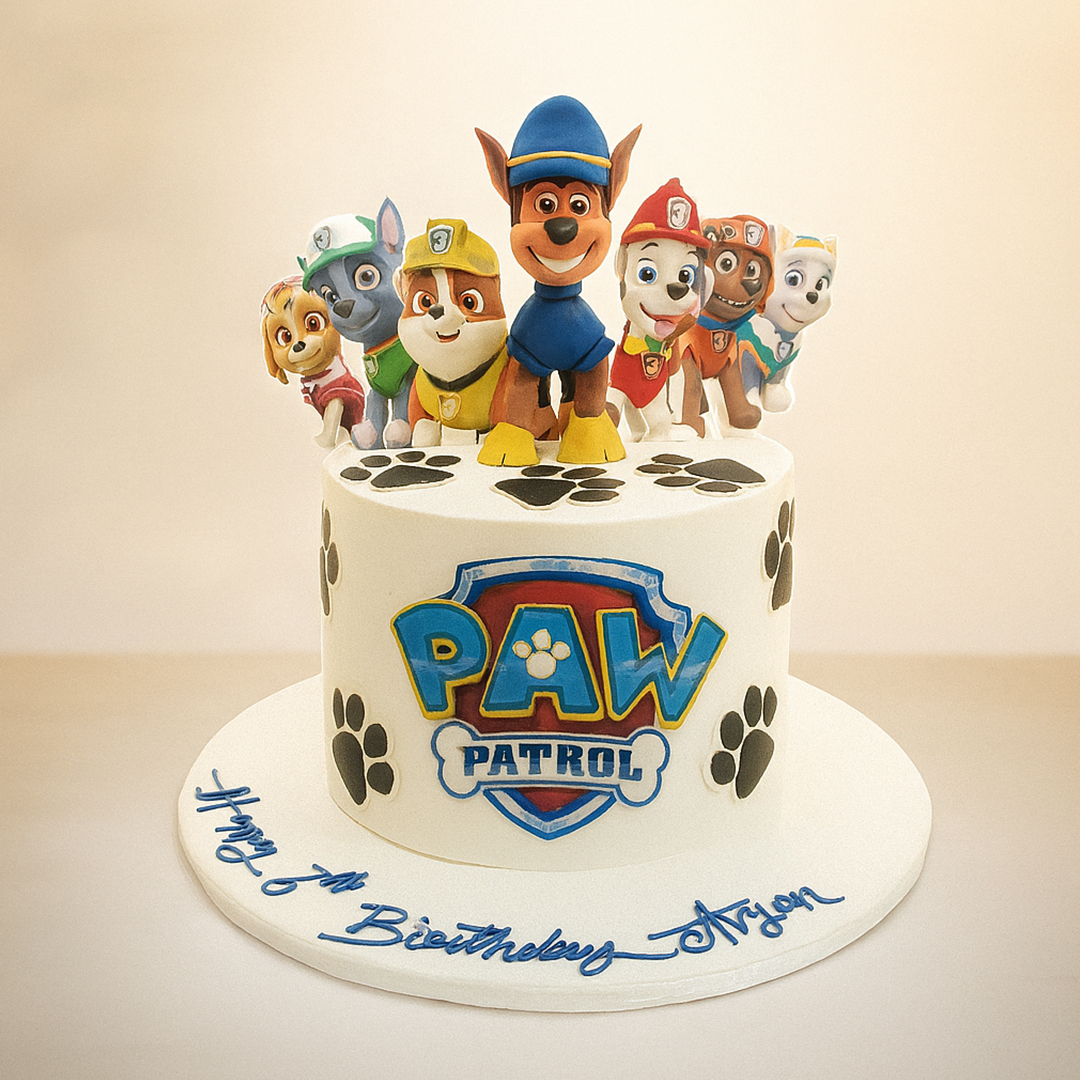 Adventure Paws Cake
