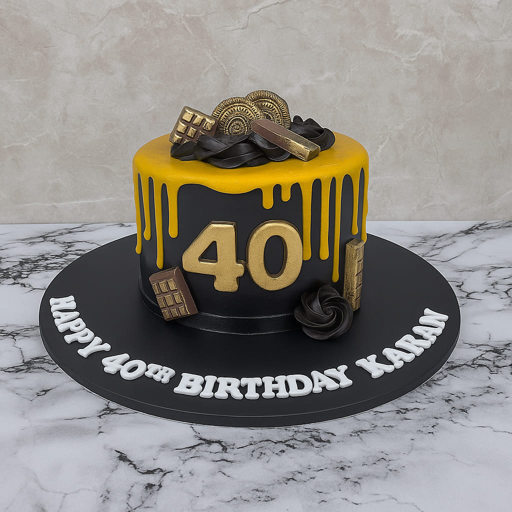 Choco Delight Birthday Cake