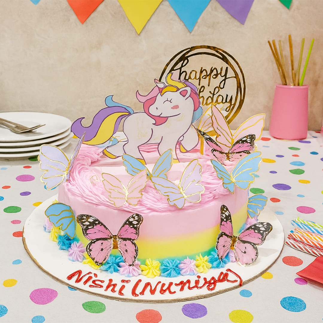 Magical Unicorn Celebration Cake