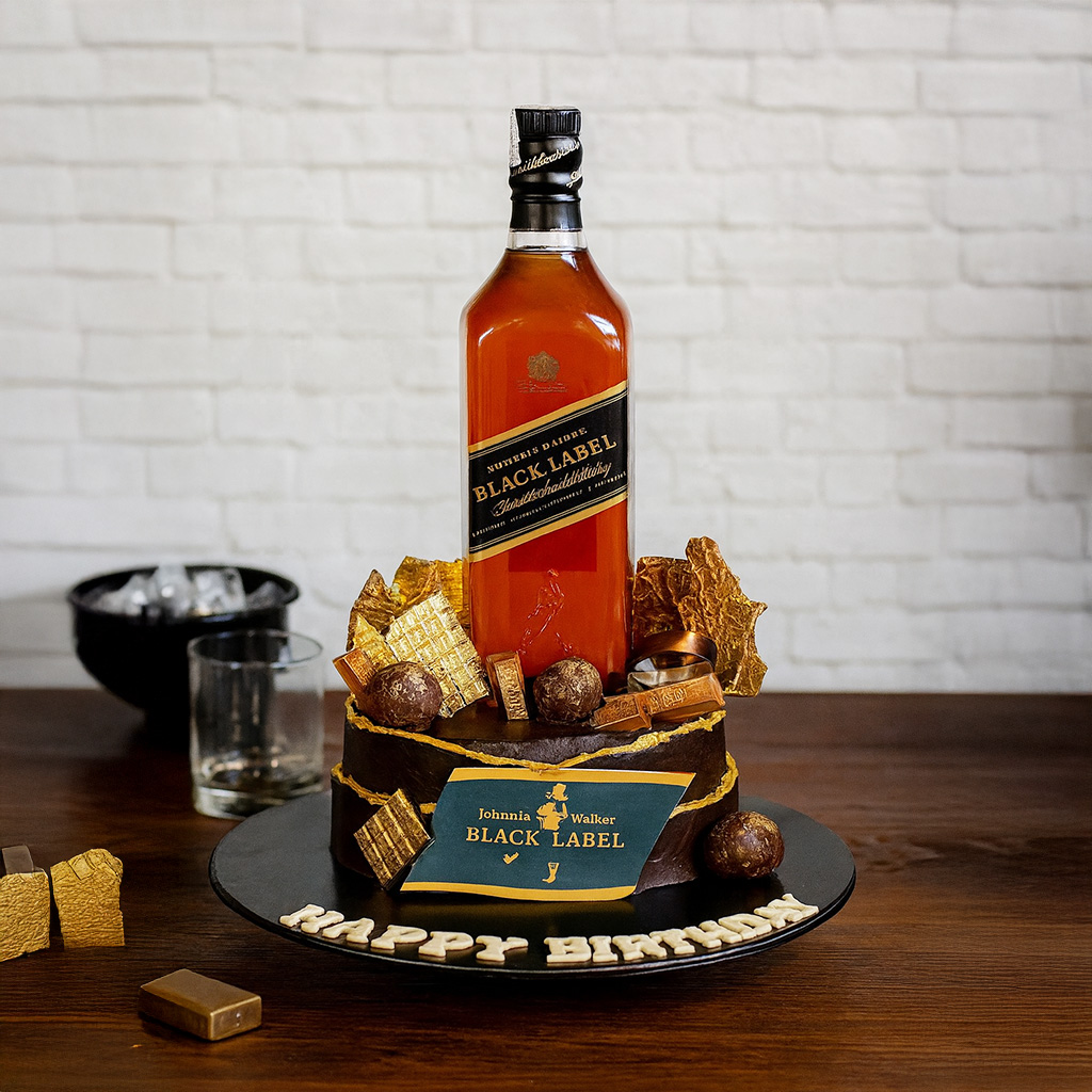 Whiskey Delight Cake