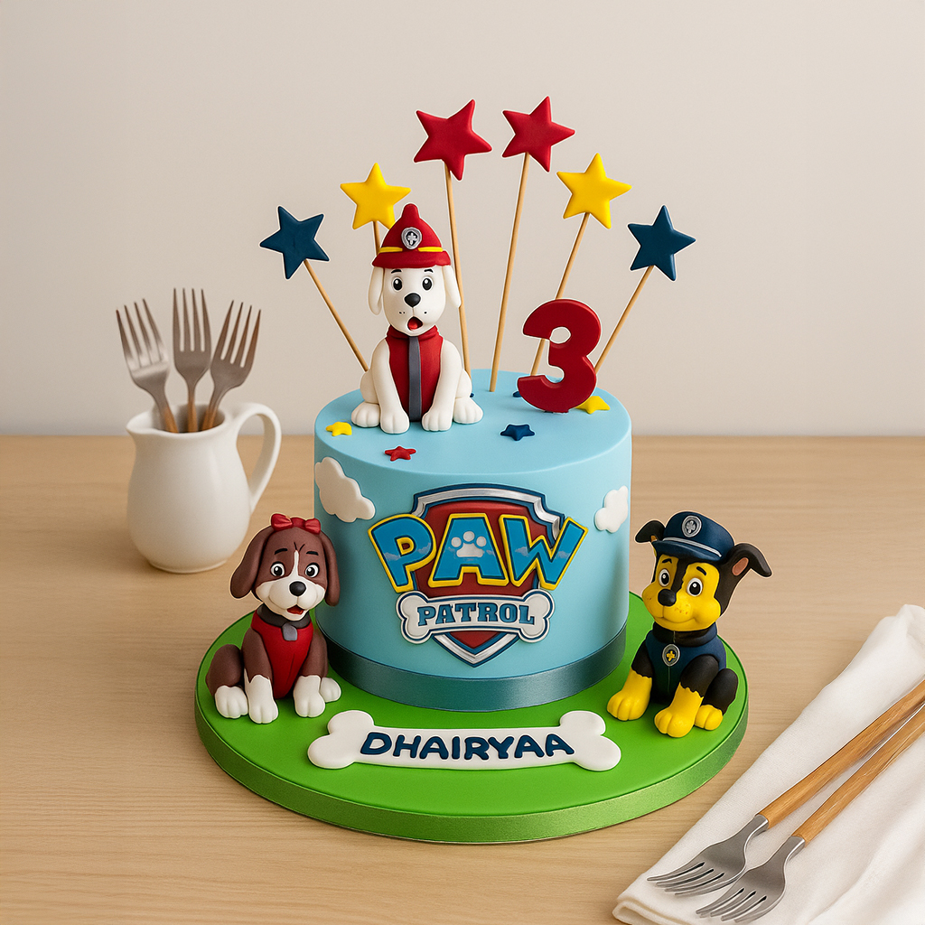 Paws and Patrol Cakes