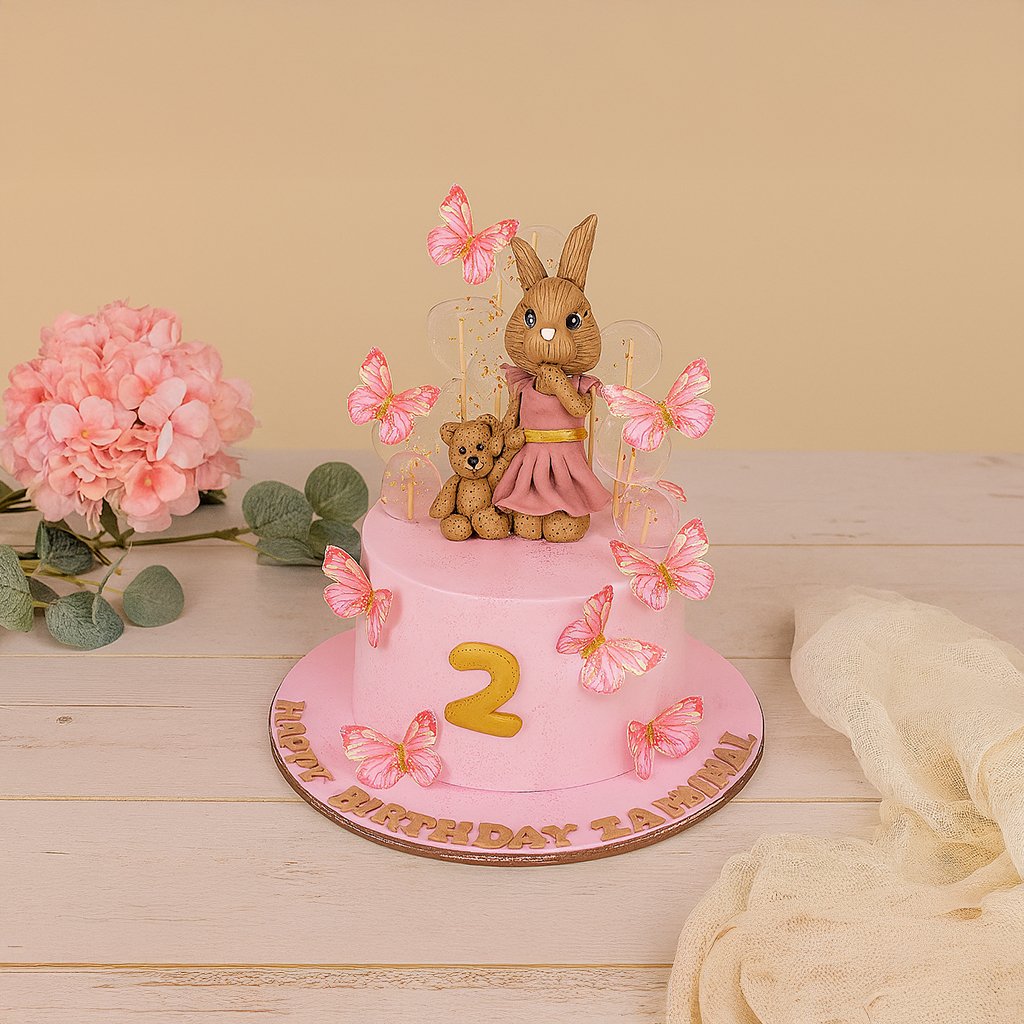 Cute Bunny Cake