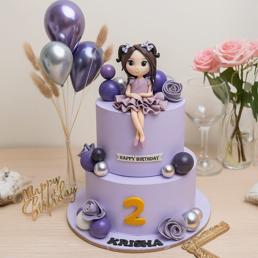 Enchanted Doll Delight Cake