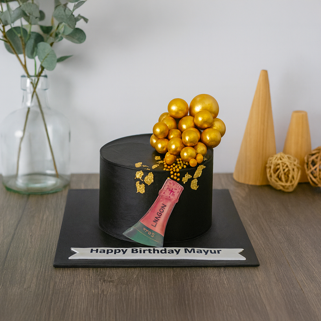 Lanson Bottle Cake