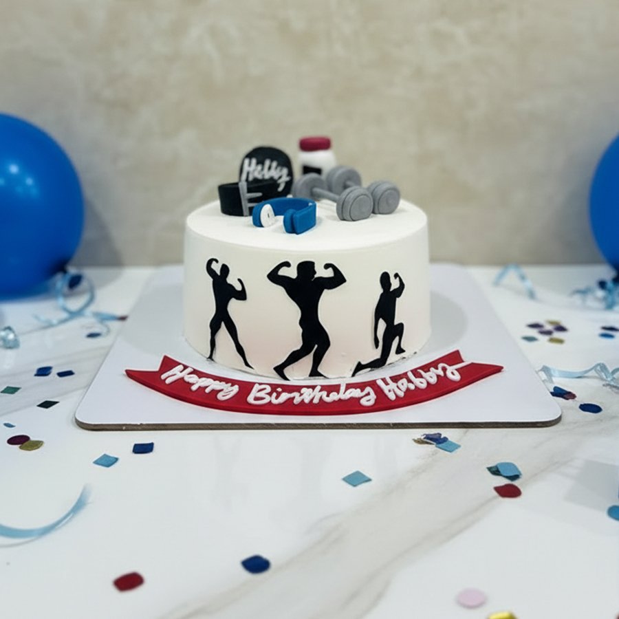 Ultimate Fitness & Gym Lover's Cake