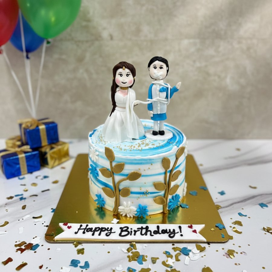 Under Control Husband Birthday Cake