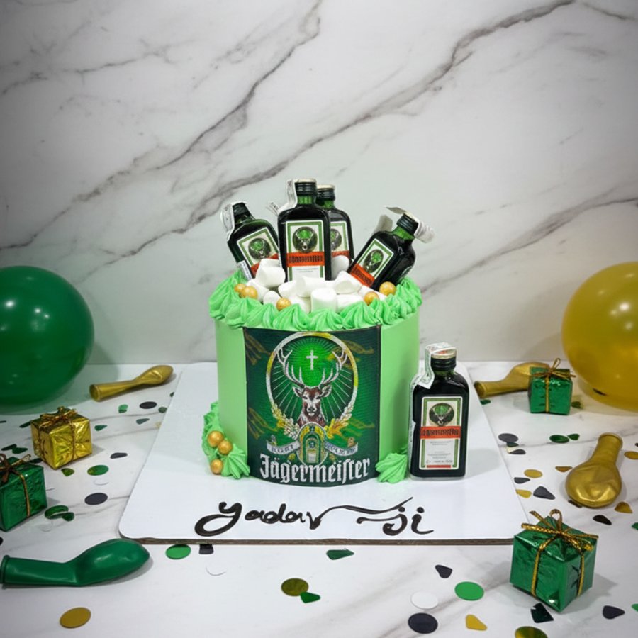 Jägermeister "Chilled" Ice Bucket Theme Cake