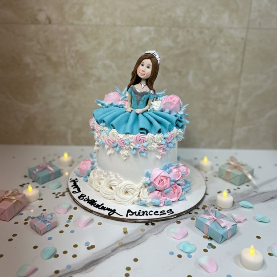 Adorable Doll Cake