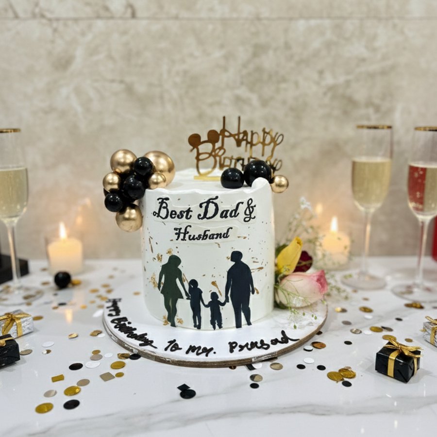 Cheers to Dad Cake