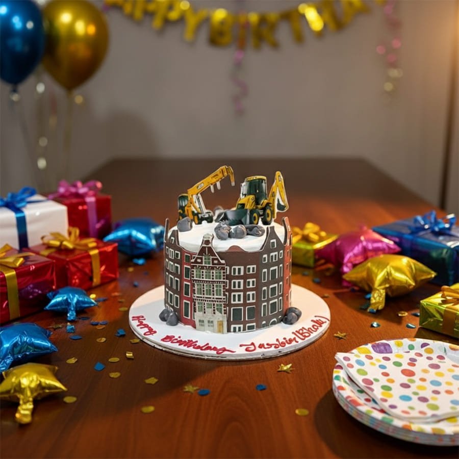 Digging into Sweetness Cake