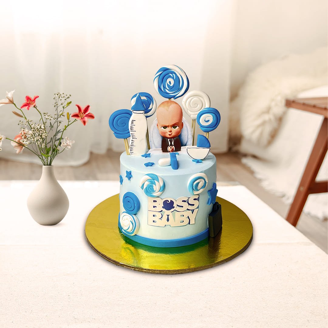 Playful Panda Forest Chocolate Wafer Cake