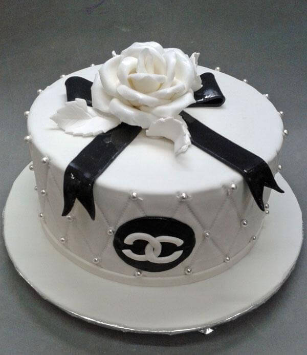 Chanel Theme Cake - Edible Perfections
