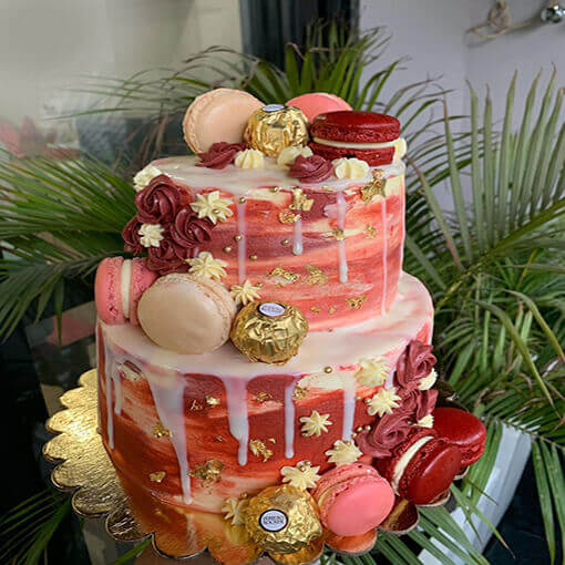 Send Online 2 kg pineapple cake Order Delivery | flowercakengifts