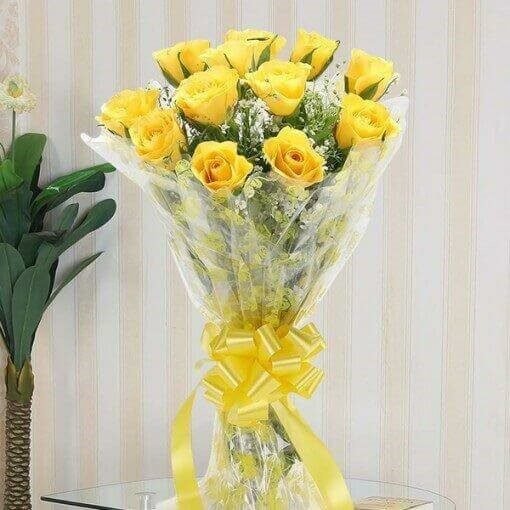 Yellow  Rose Bunch