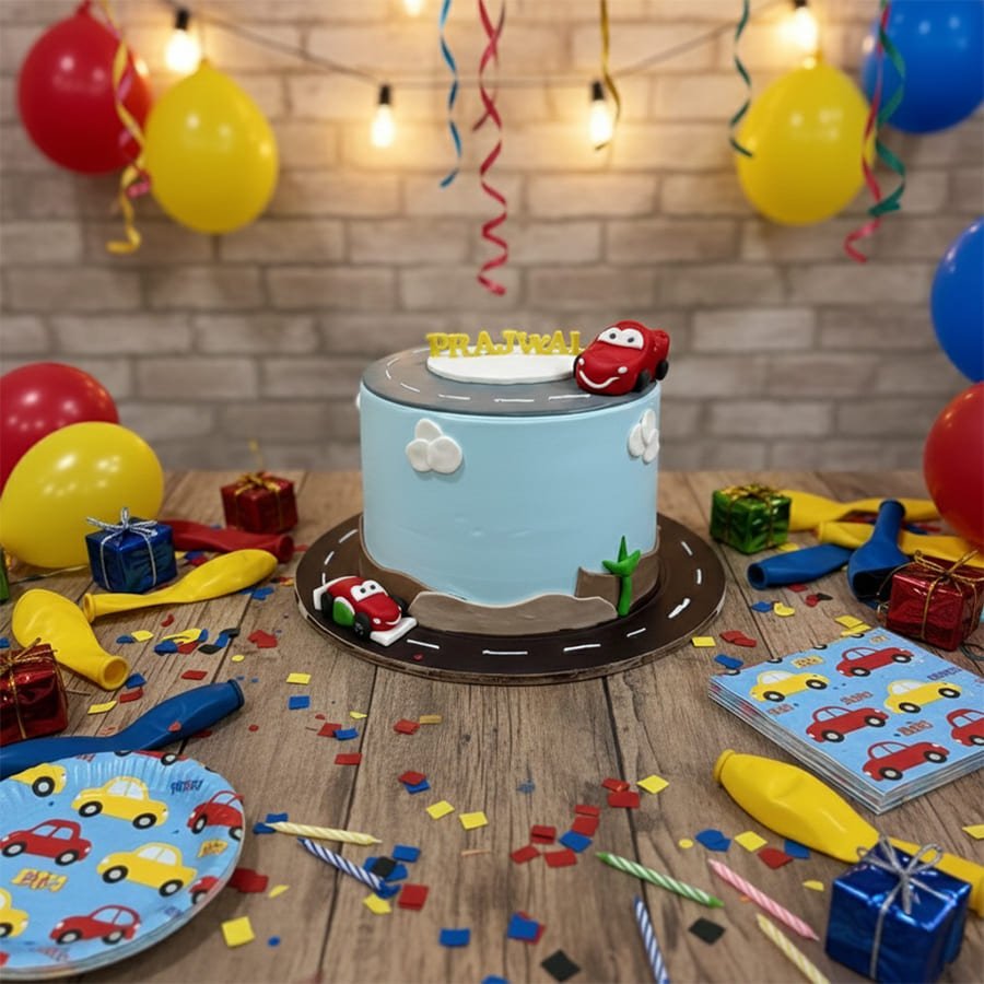 Speedster Celebration Cake