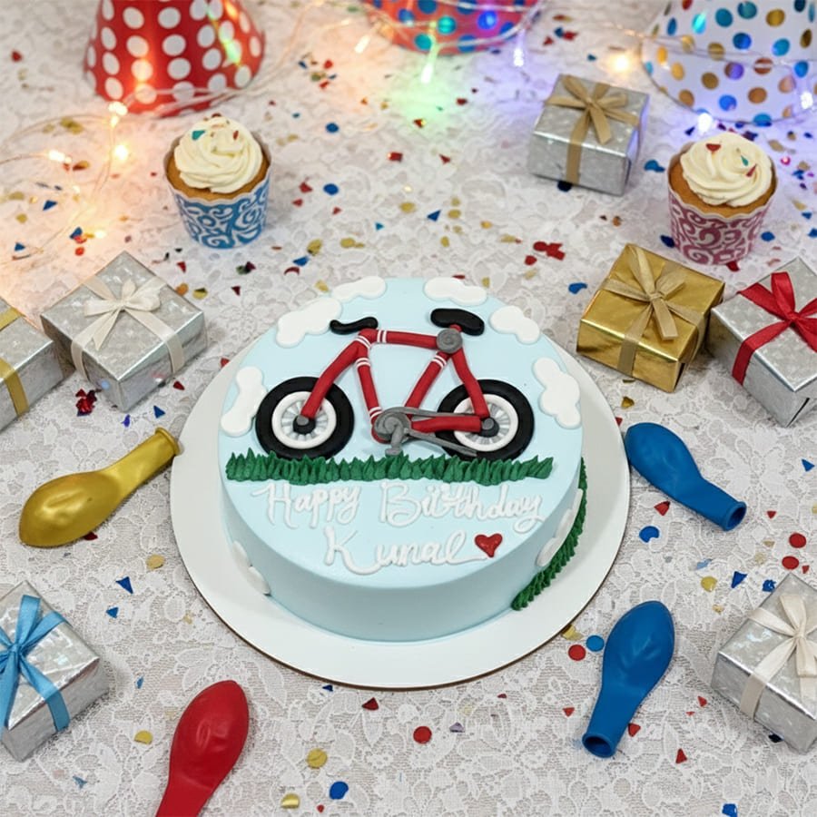 Two-Wheel Treat Cake