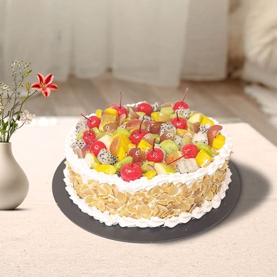 Fruit and Almond Cake