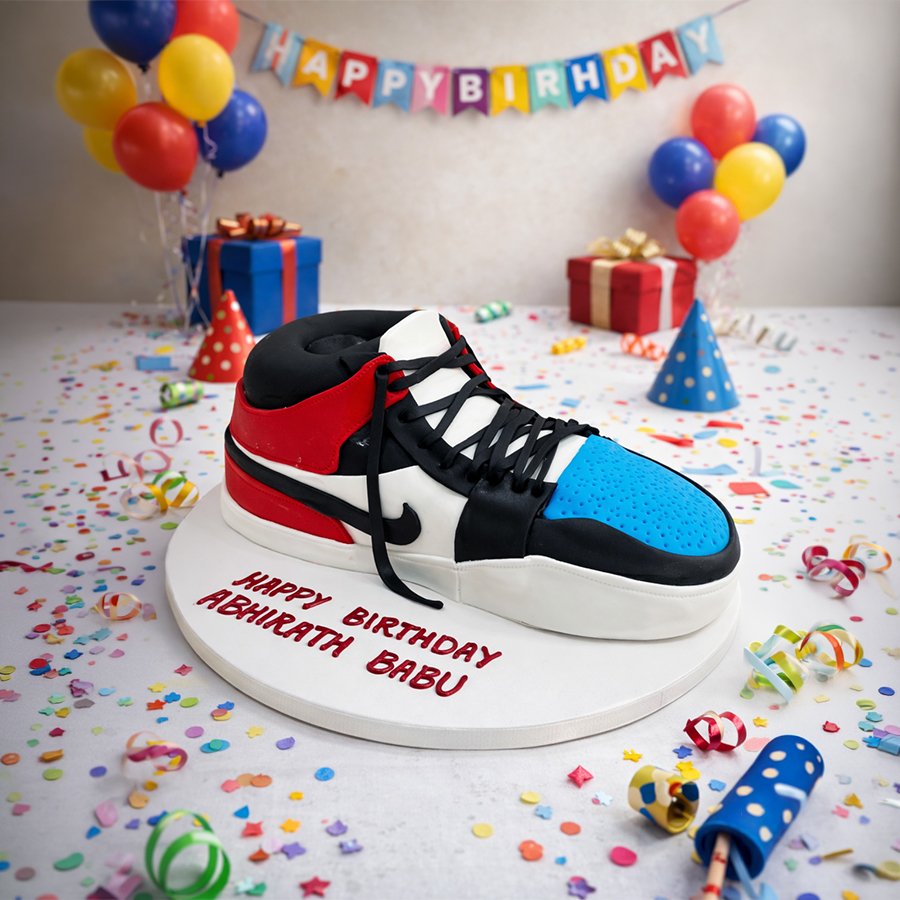 Hypebeast AJ1 Sneaker Cake