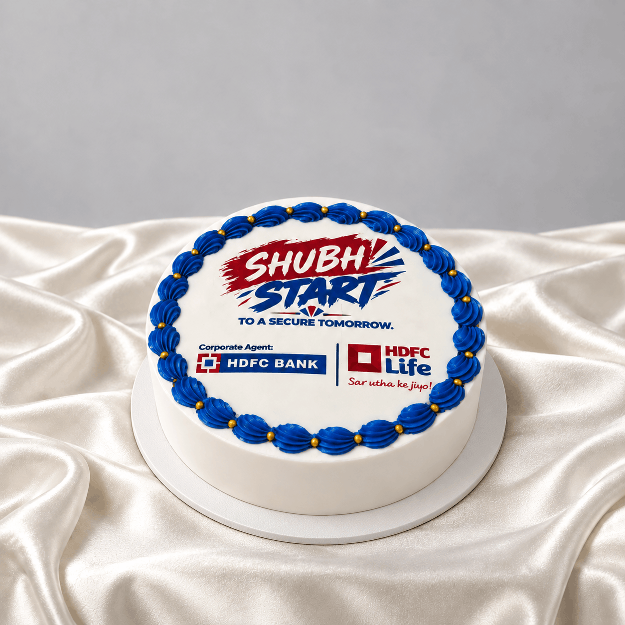 Corporate Logo Cake