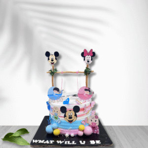 Mickey And Minnie Cake Delight