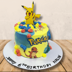 Pokemon Theme Cake